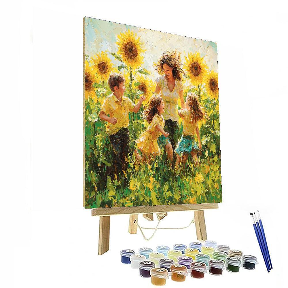 The Beauty Of Family Number Painting