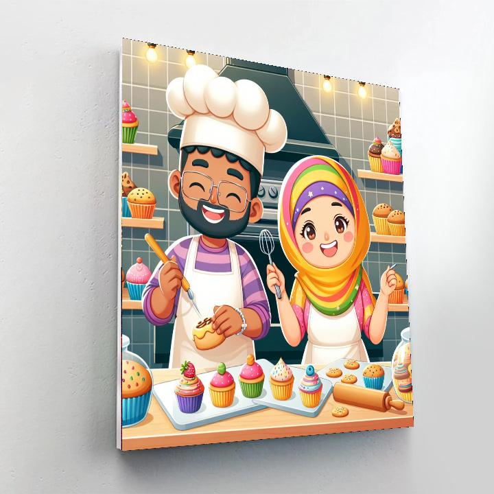 Charming Bakery Paint By Numbers Art