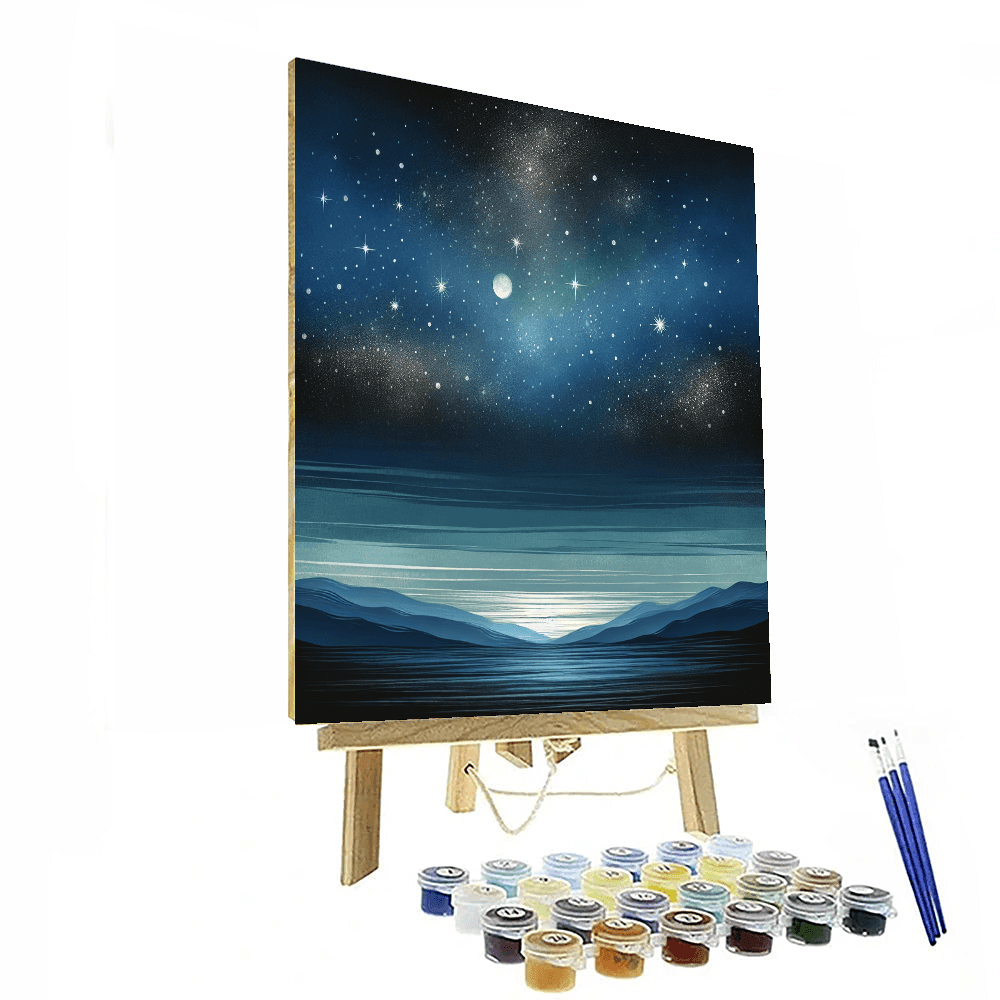 Celestial Starry Sky Number Painting