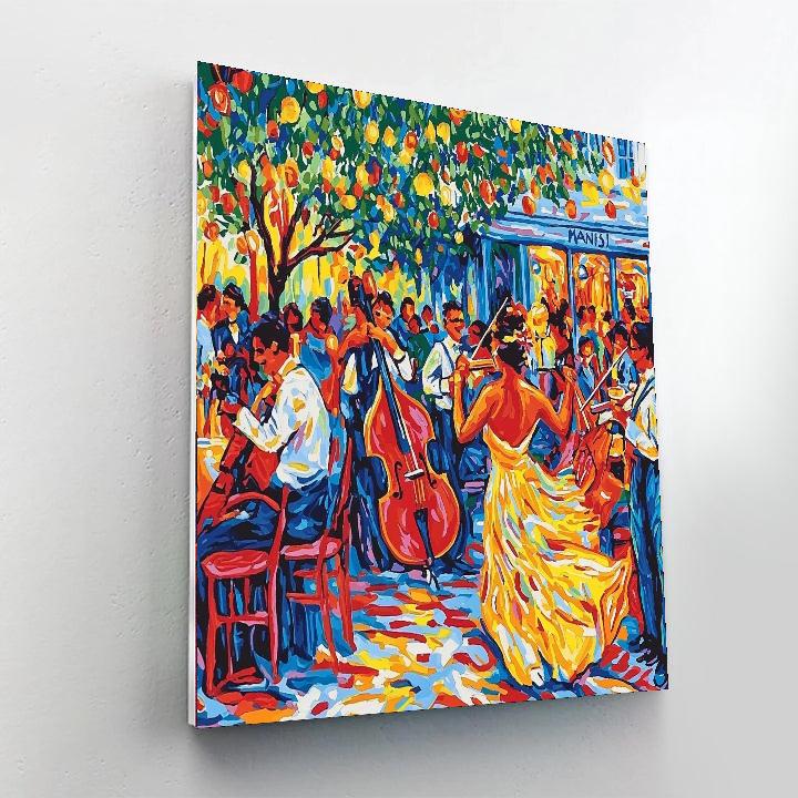 Henri Matisse Inspired Joyful Music Party  Paint By Numbers