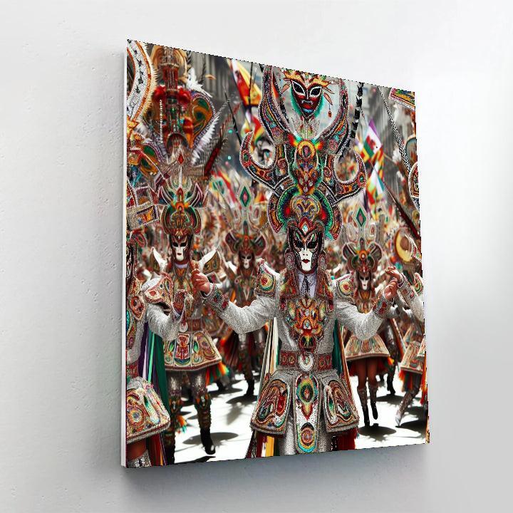 Carnaval De Oruro DIY Paint By Numbers
