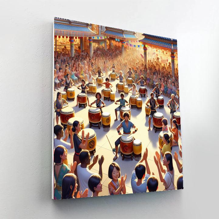 Odaiko Sonora Number Painting