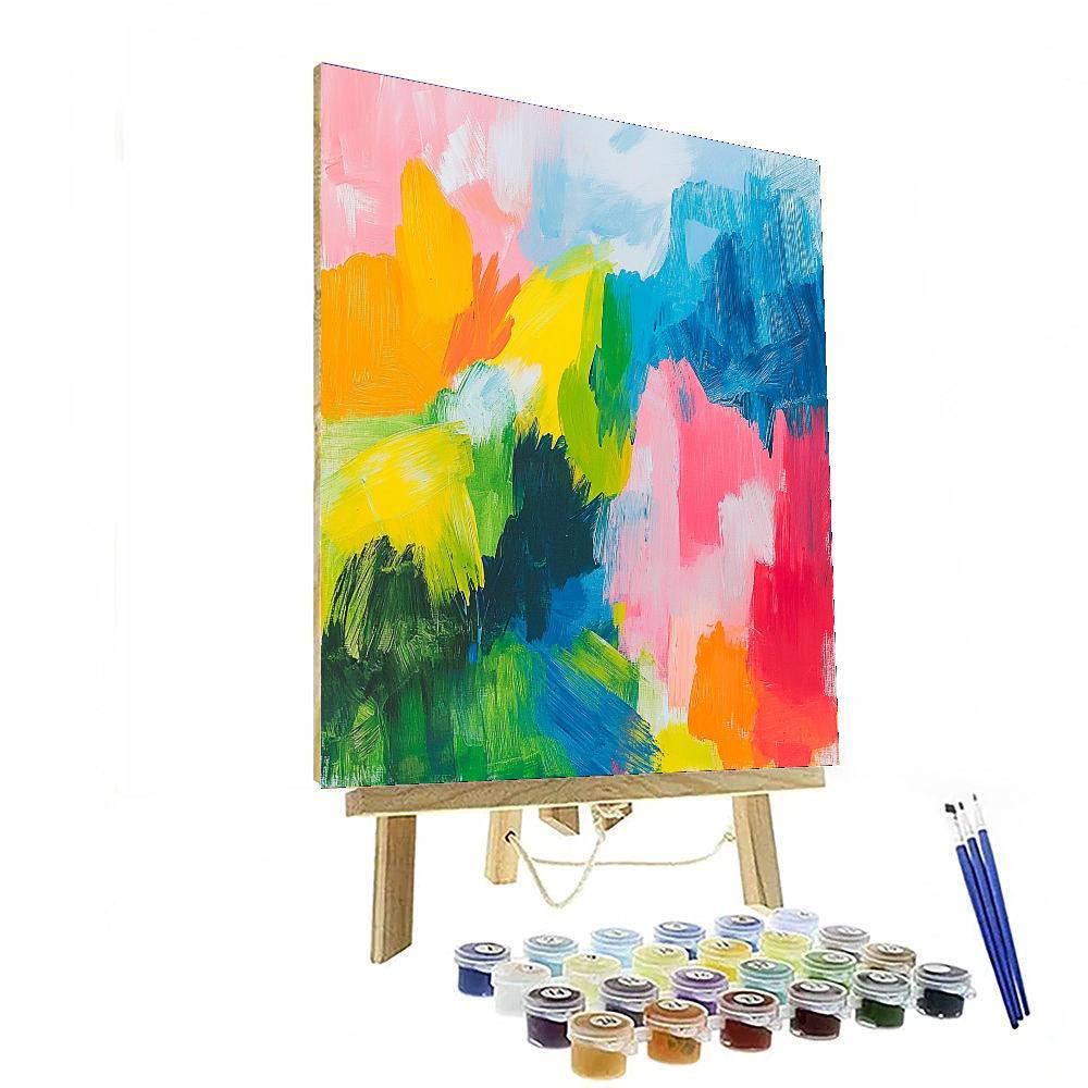 Edgar Degas Inspired Spectrum Of Serenity  Paint By Numbers Art