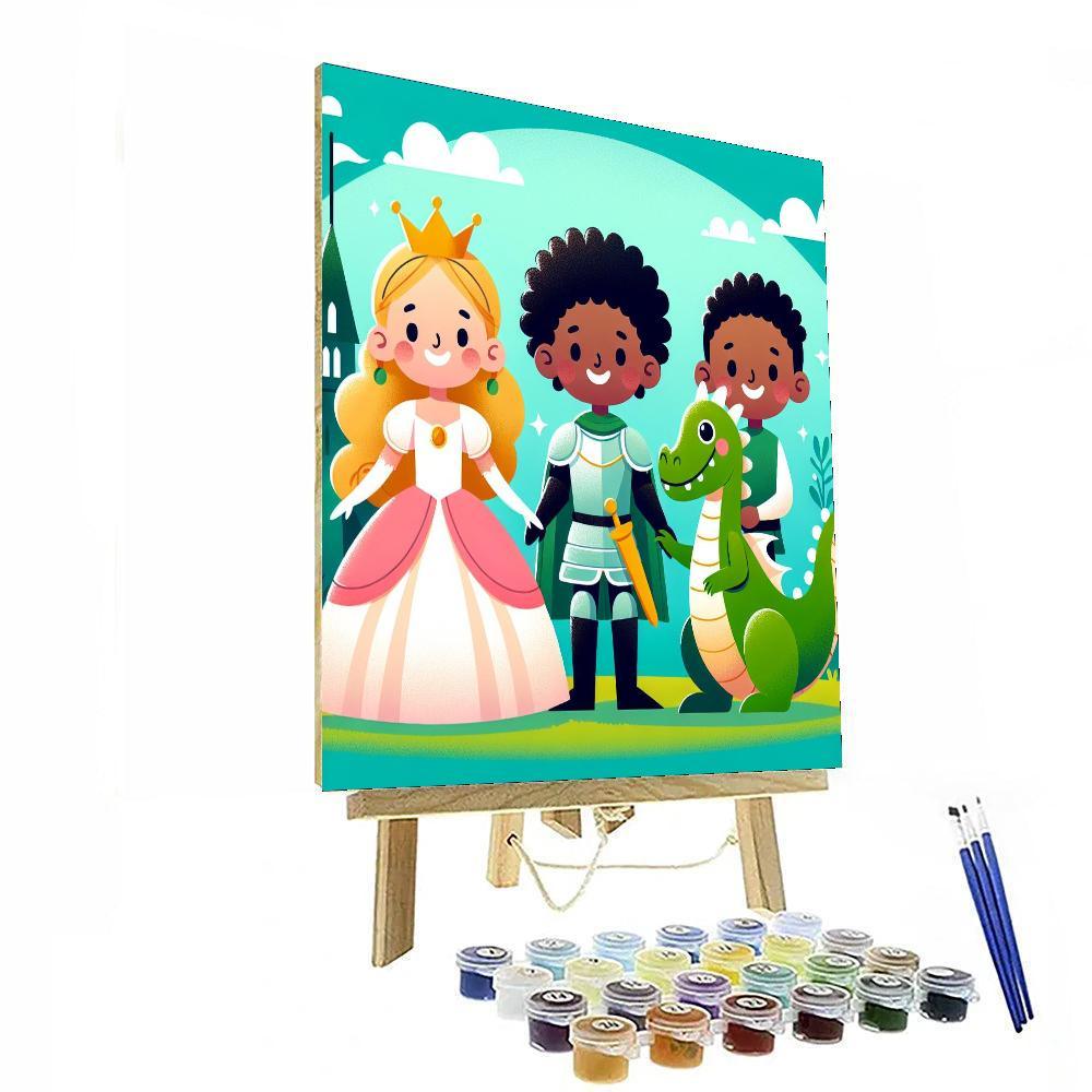 Charming Storybook Characters DIY Paint By Numbers