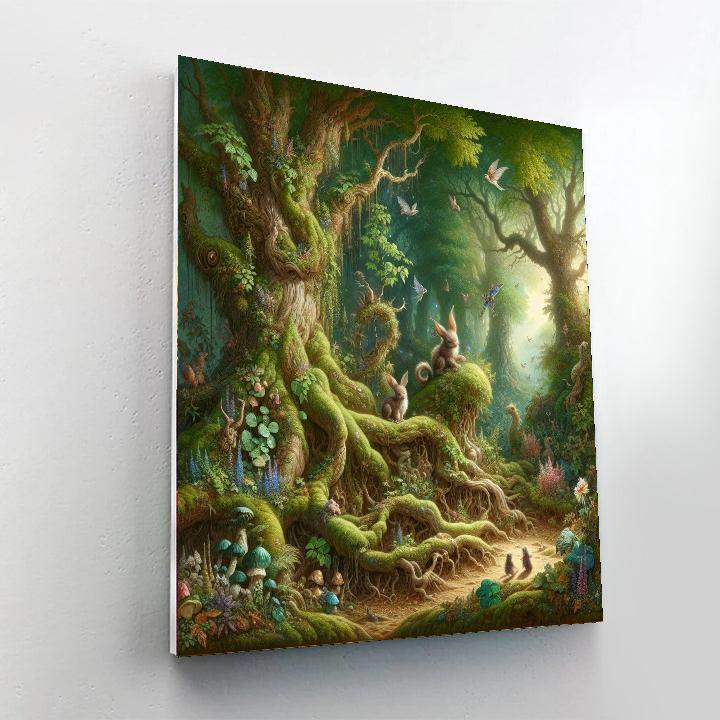 Woodland Enchantment Paint By Number