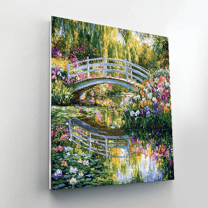 Monet's Garden At Giverny - France Numbered Painting Kits