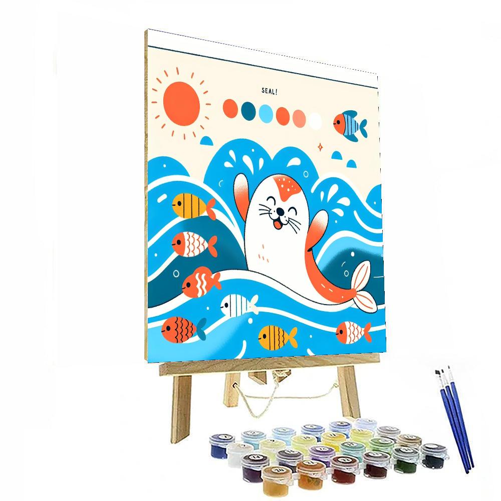 Merry Seal Paint By Numbers Kits