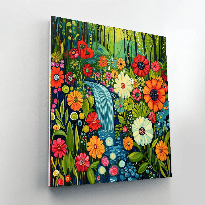 Frida Kahlo Inspired A Garden Of Dreams  Painting By Numbers Kit