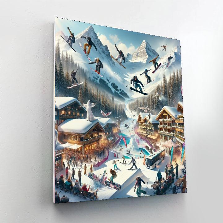 World Ski & Snowboard Festival - Whistler, Canada Paint By Number