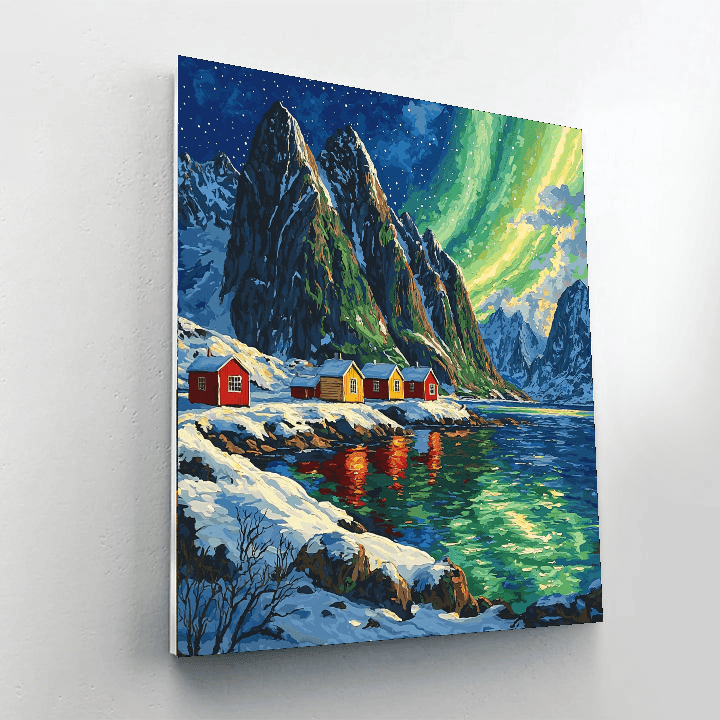 Lofoten Islands - Nordland Numbered Painting Kits