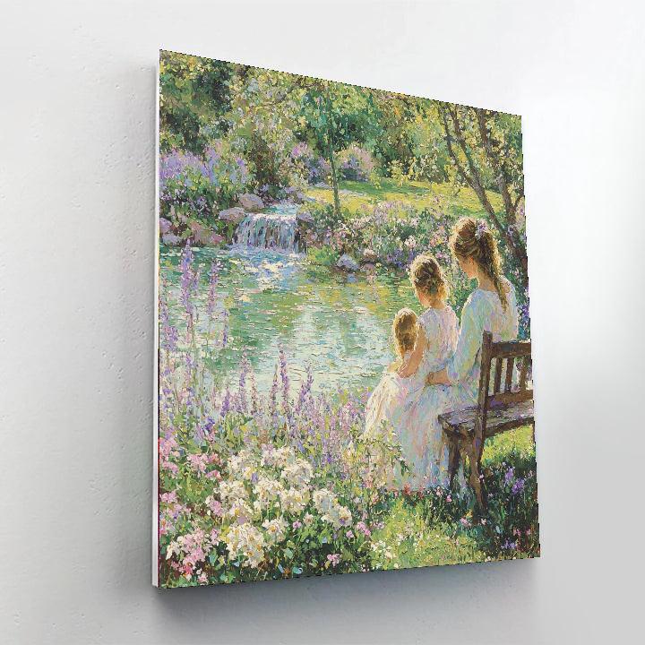 Quiet Garden Moments Paint By Numbers Kits