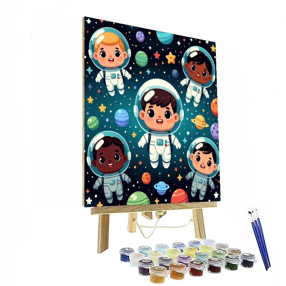 Amazing Space Voyage Paint By Numbers