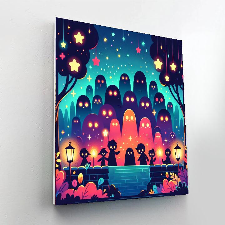 Mystery In The Shadows Painting By Numbers Kit