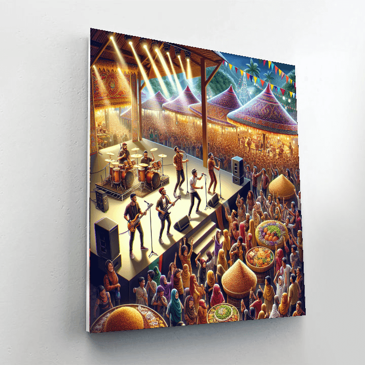 New Orleans Jazz And Heritage Festival Paint By Numbers Kits