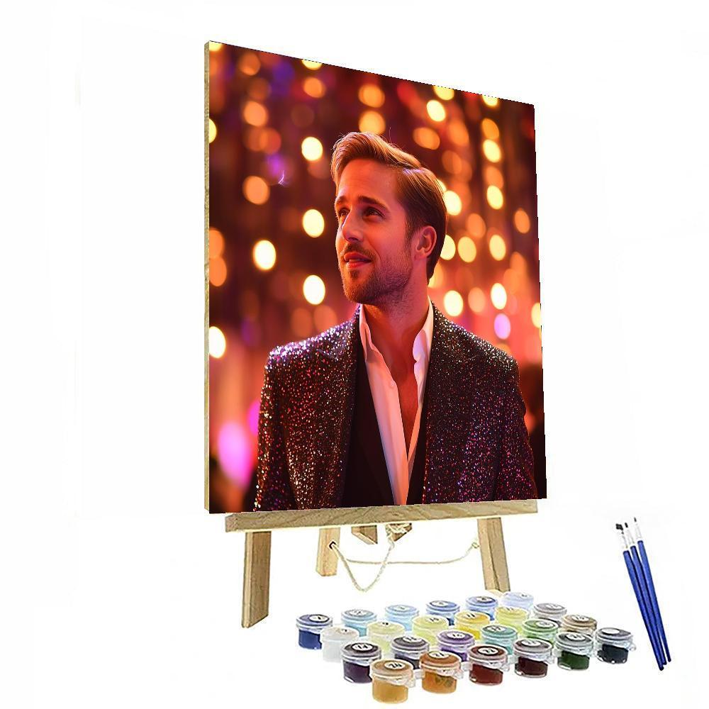 Ryan Gosling: Dancing To A Dream In La La Land Paint By Color