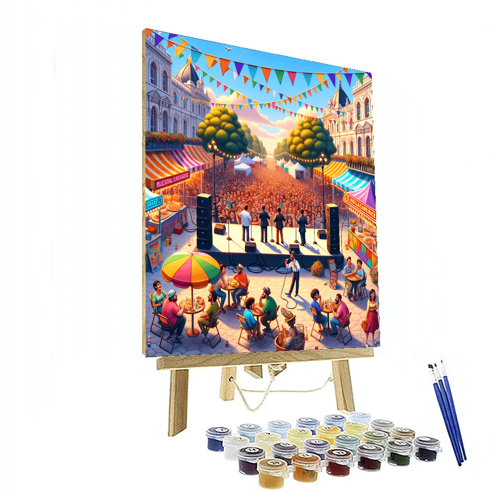 Montreal Comedy Festival - Canada Paint By Color