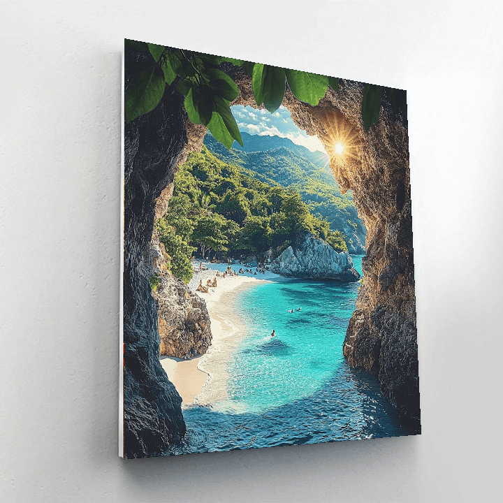 Playa Del Amor Numbered Painting Kits