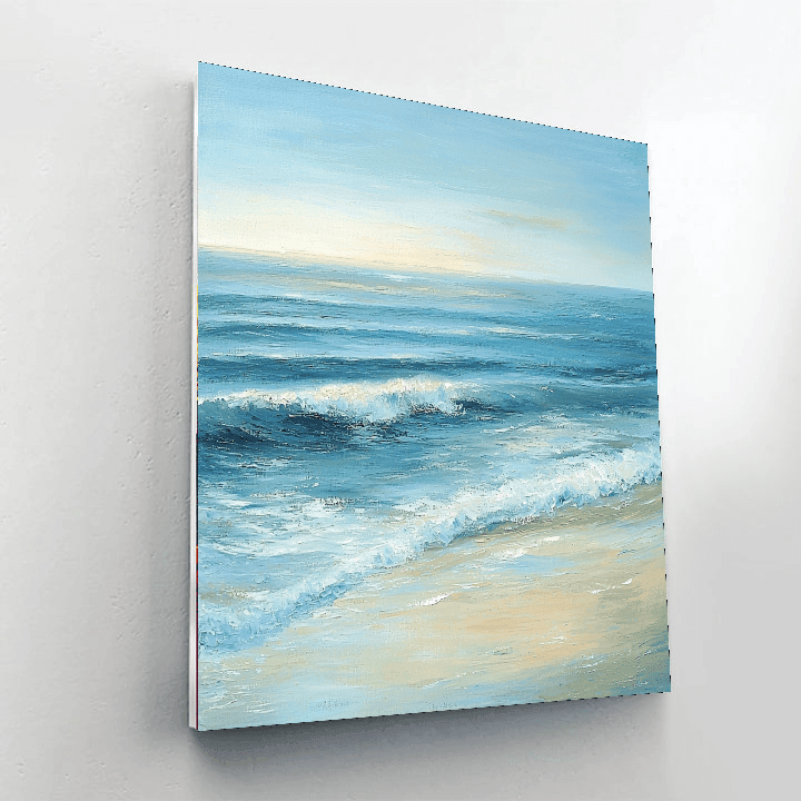 J.M.W. Turner Inspired Whispers Of The Ocean Paint By Numbers Kits
