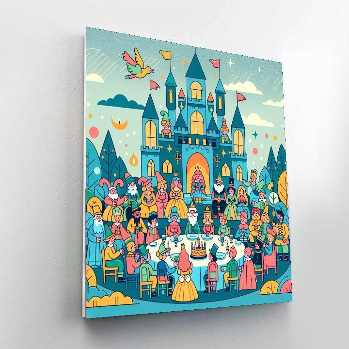 Magic Castle Party Paint By Number