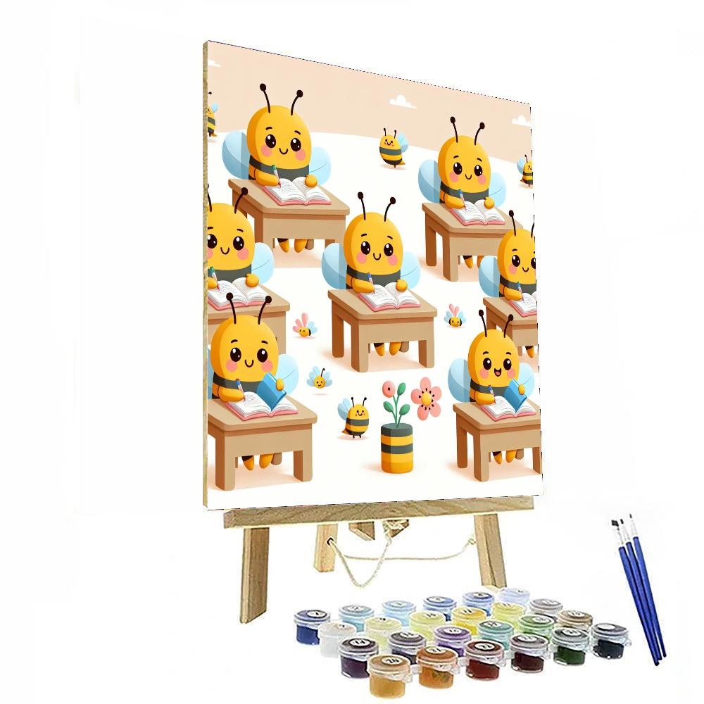 Busy Bee Book Club Paint By Numbers