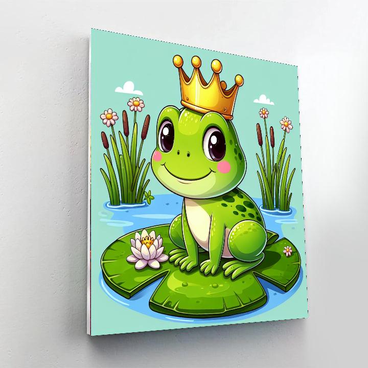 Fantastic Frog Prince Painting By Numbers Kit
