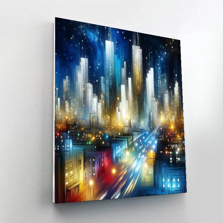 Charming City Nights Paint By Number