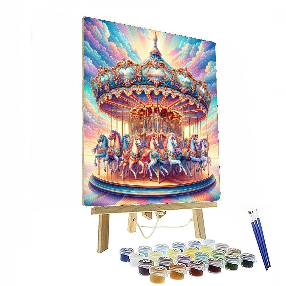 Victorian Carousel Dreams Paint By Numbers Kits