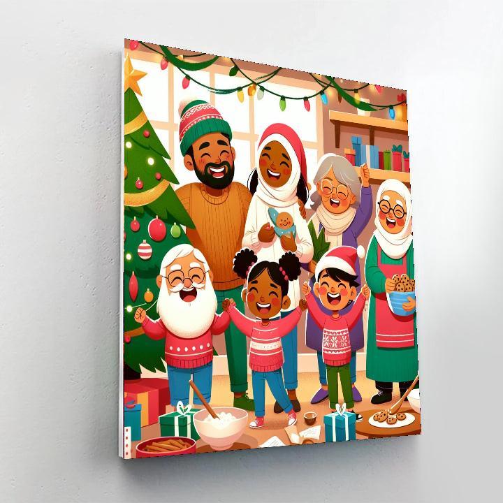 Magical Holiday Adventure Paint By Number
