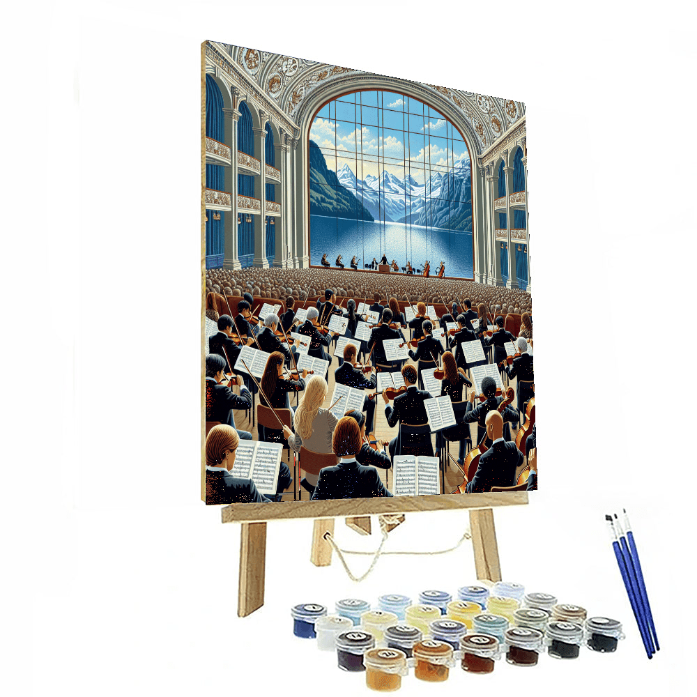 Luzern Festival - Switzerland Painting By Numbers Kit