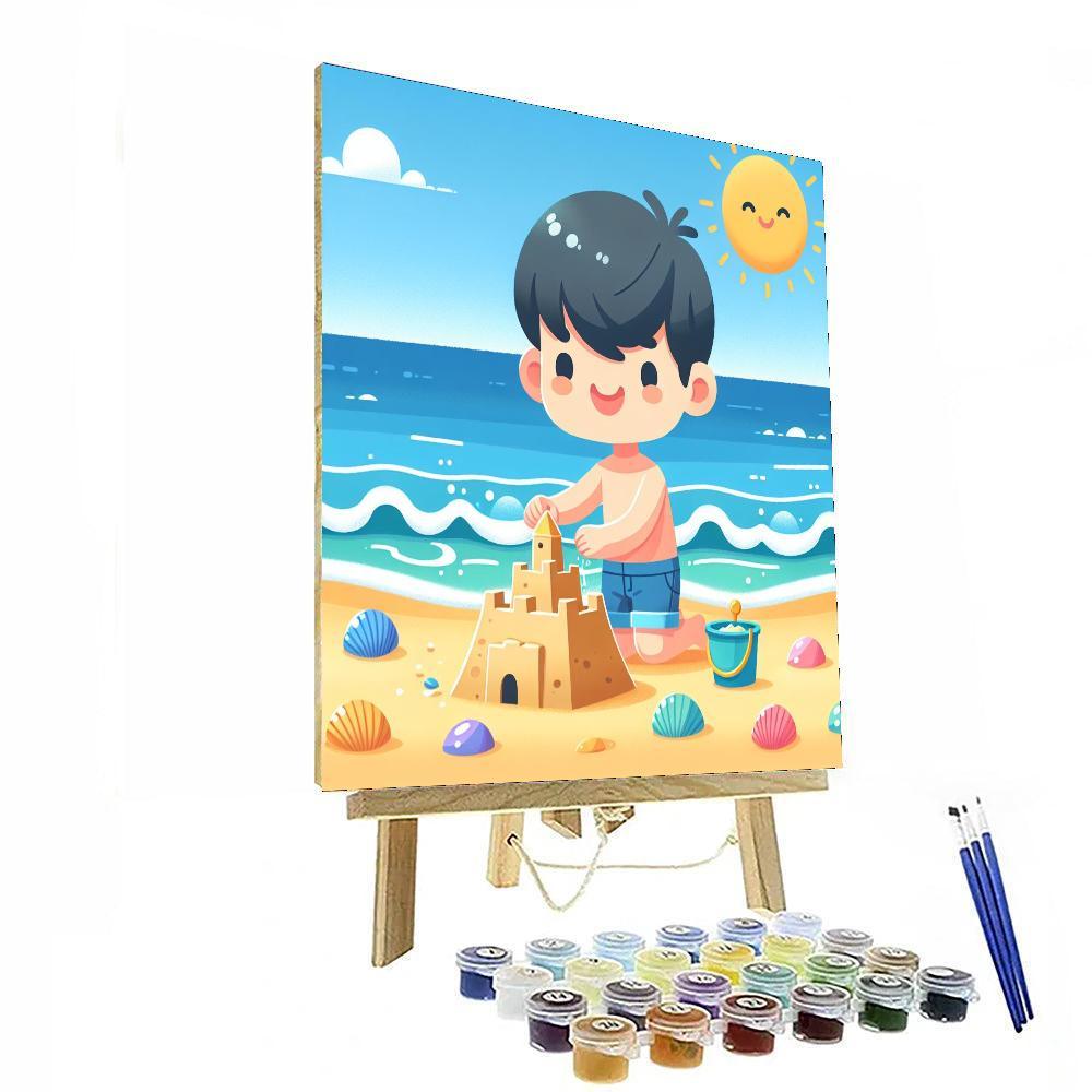 Seaside Fun Day Paint By Numbers Kits