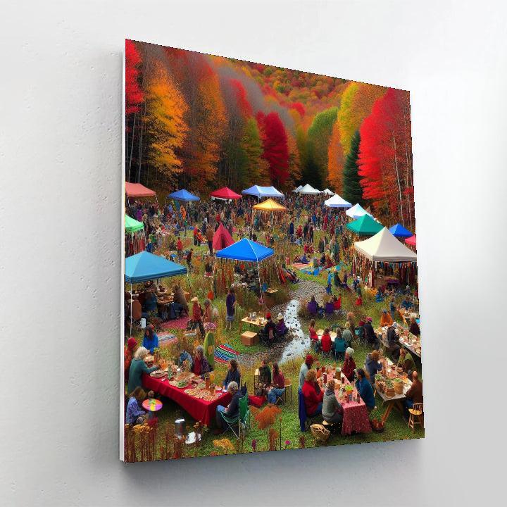 Wilderness Trail Festival - Montpelier, Vermont, Usa Paint By Numbers Art