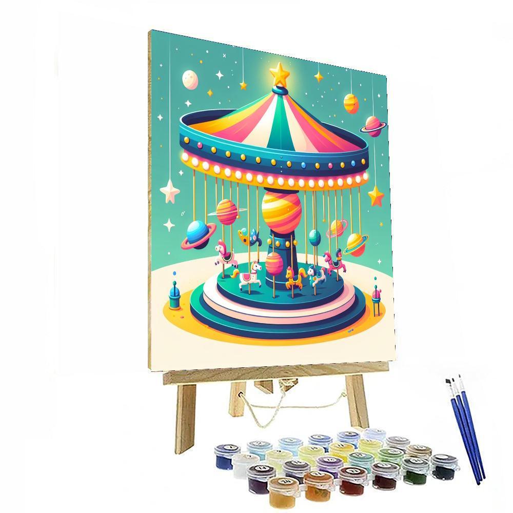 Cosmic Cosmic Carousel Paint By Numbers Kits