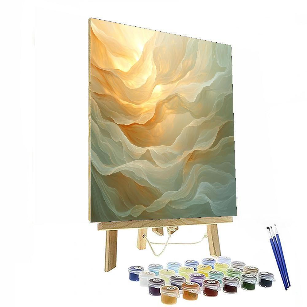 Edgar Degas Inspired Dancing Light And Shadow  DIY Paint By Numbers