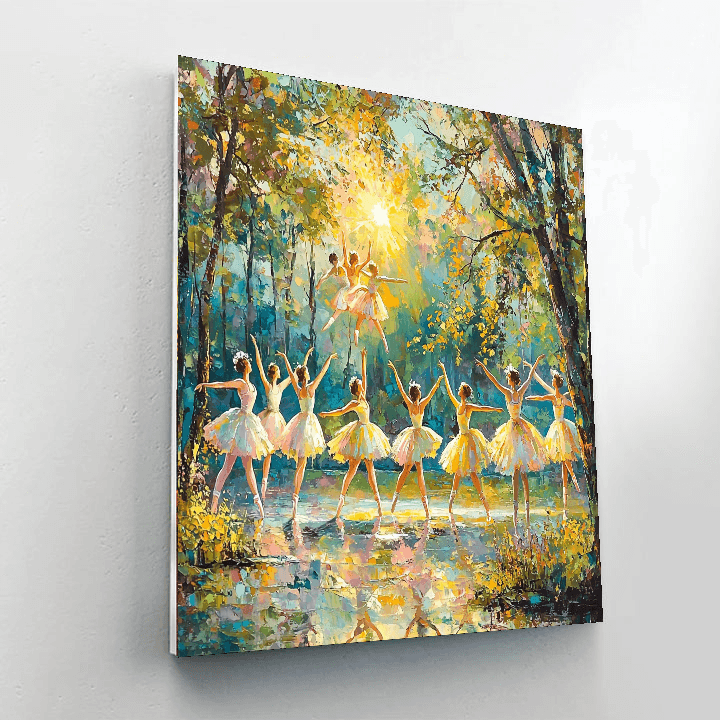 Edgar Degas Inspired The Joy Of Dance  Paint By Numbers Art