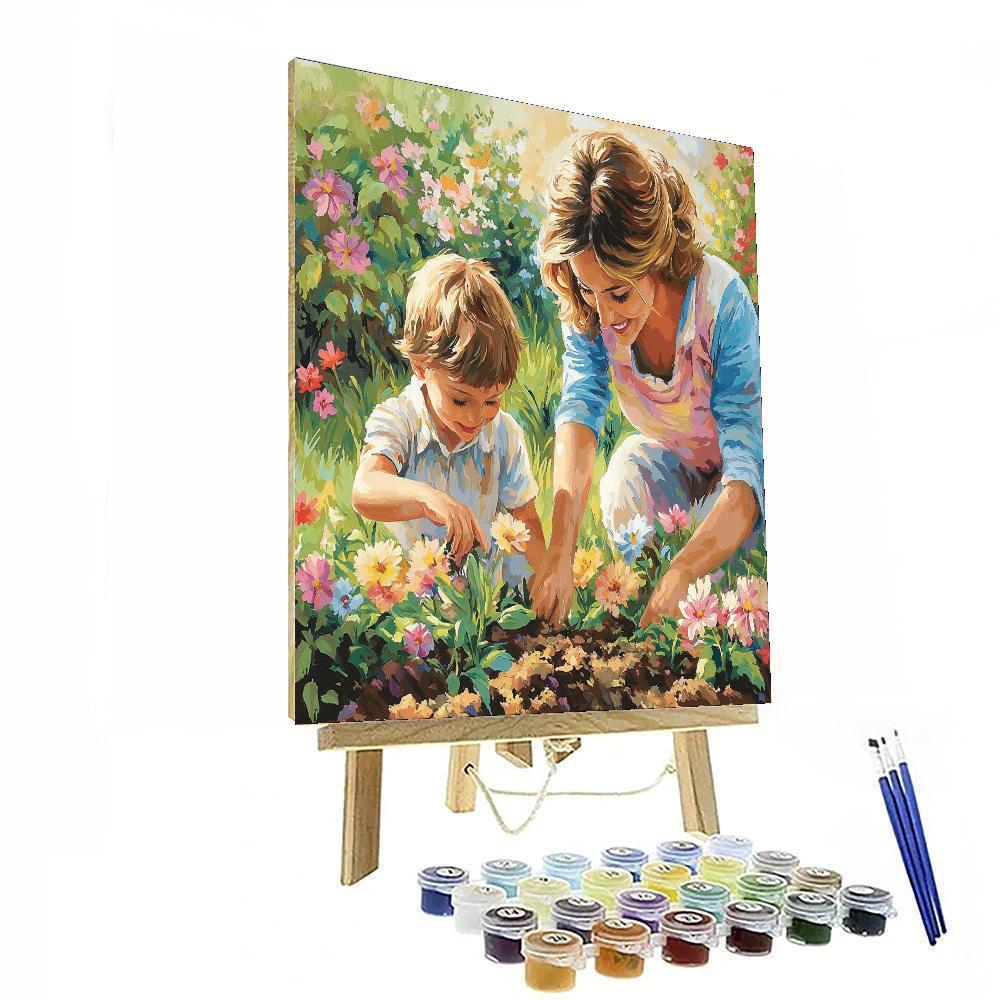 Springtime Nurture Paint By Color