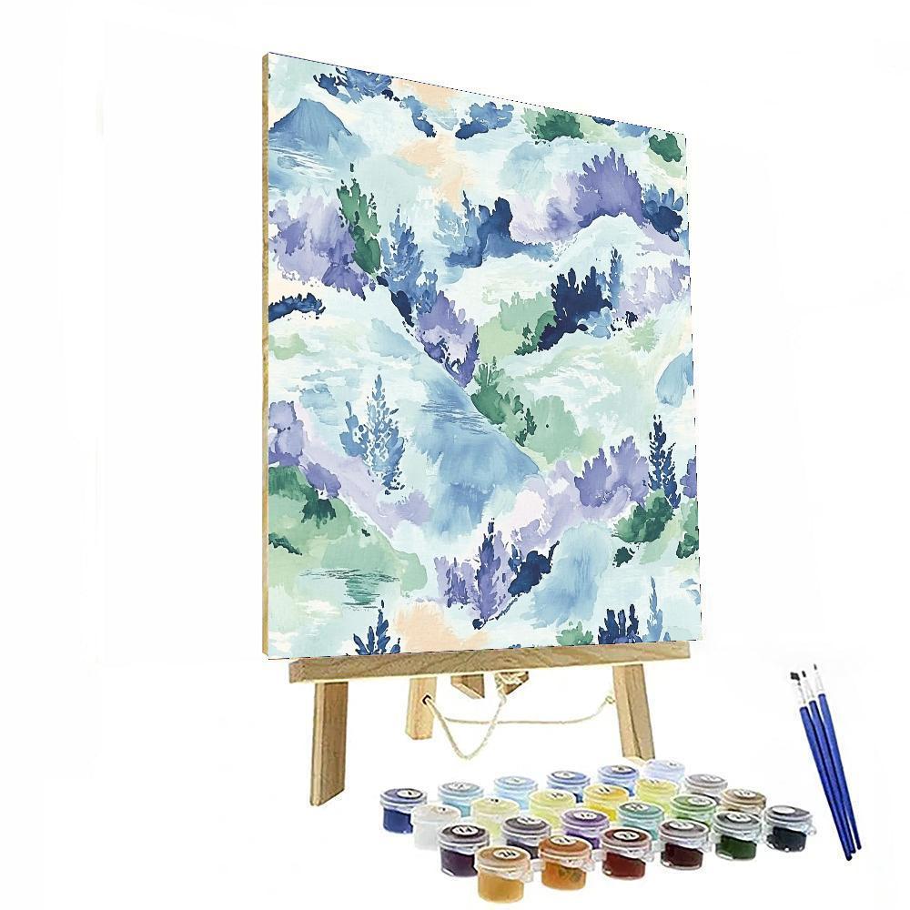 Paul Cézanne Inspired Whimsical Textures  Painting By Numbers Kit