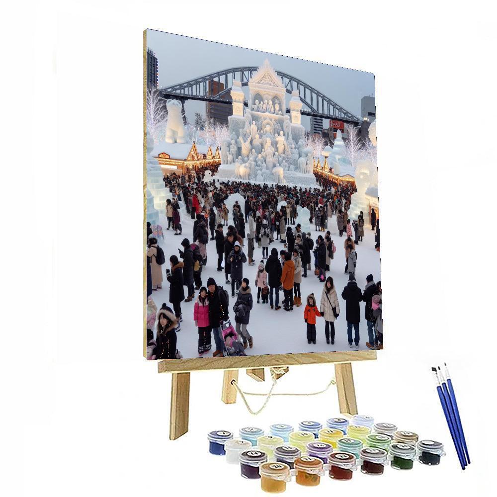 The Sapporo Snow Festival - Sapporo, Japan Paint By Number