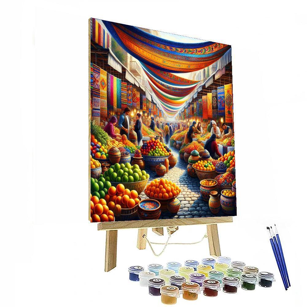 Grecian Market Delight Paint By Color