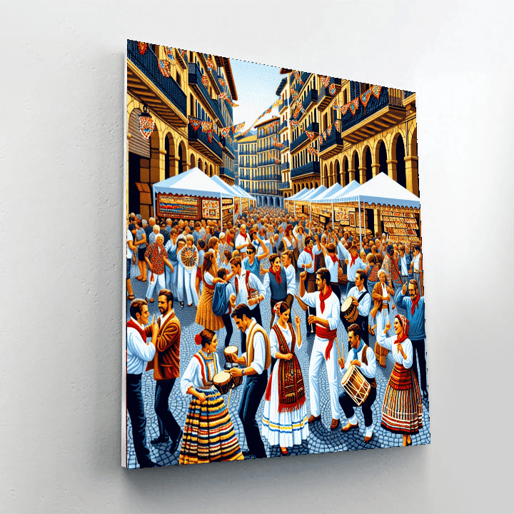 San Sebastian Day - Spain Paint By Numbers Art