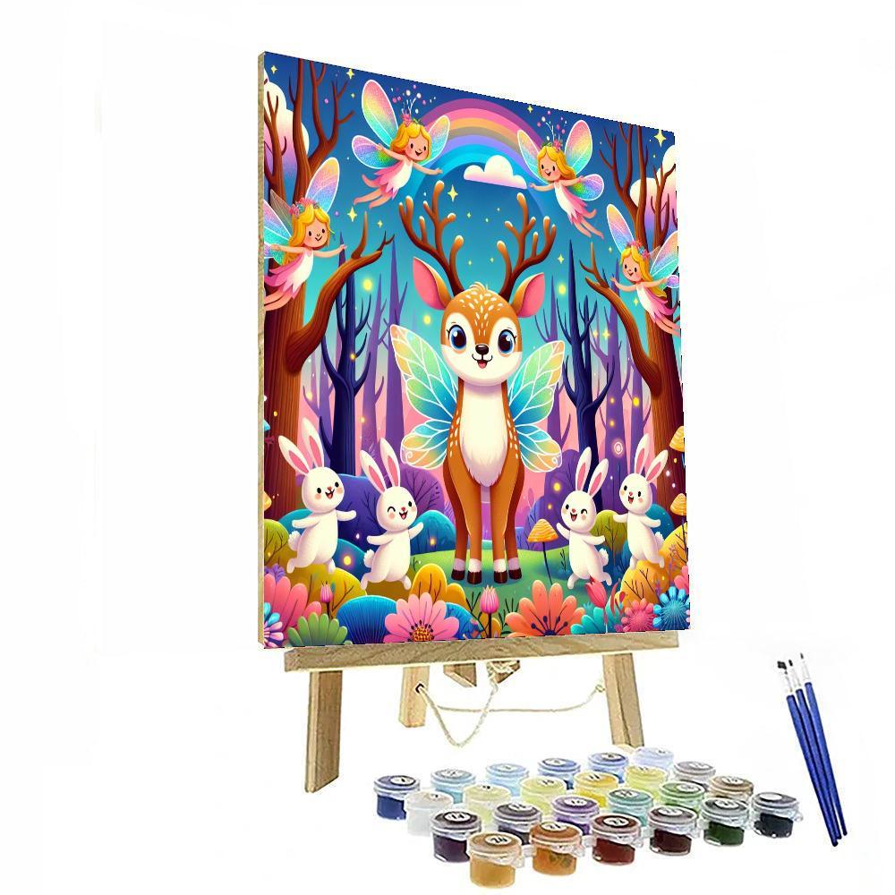 Fantasy Woodland Journey Painting Number Kit