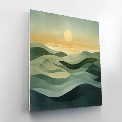 Nandalal Bose Inspired Echoes Of Serenity  DIY Paint By Numbers