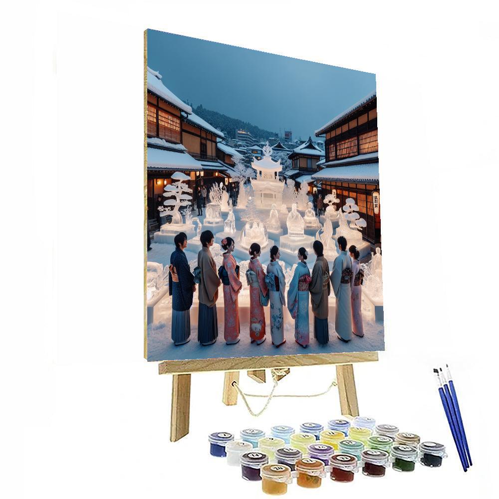 Gion Yuki Matsuri - Japan Paint By Numbers Kits