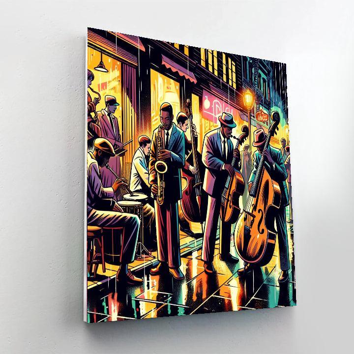 Urban Jazz Night Paint By Number
