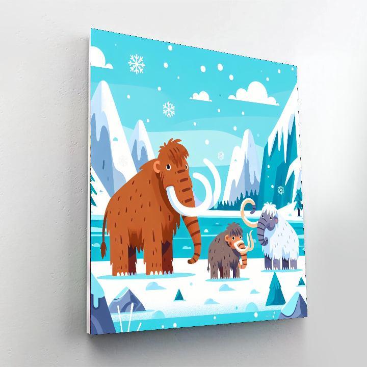 Ice Age Animal Adventure Paint By Numbers Kits