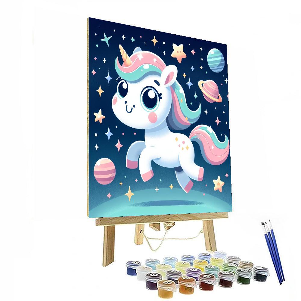 Galaxy Unicorn Dreamscape Paint By Numbers