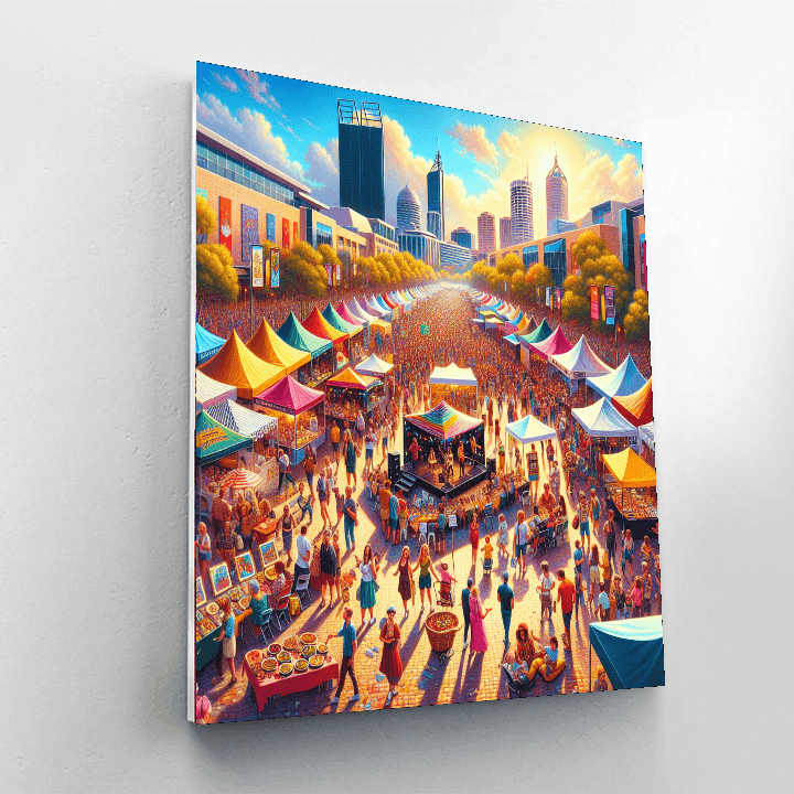 Perth Festival Paint By Color