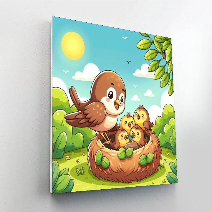 Nurturing Nature Numbered Painting Kits