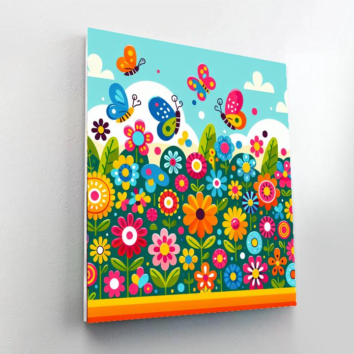 Nature's Colorful Wonders Paint By Numbers Kits