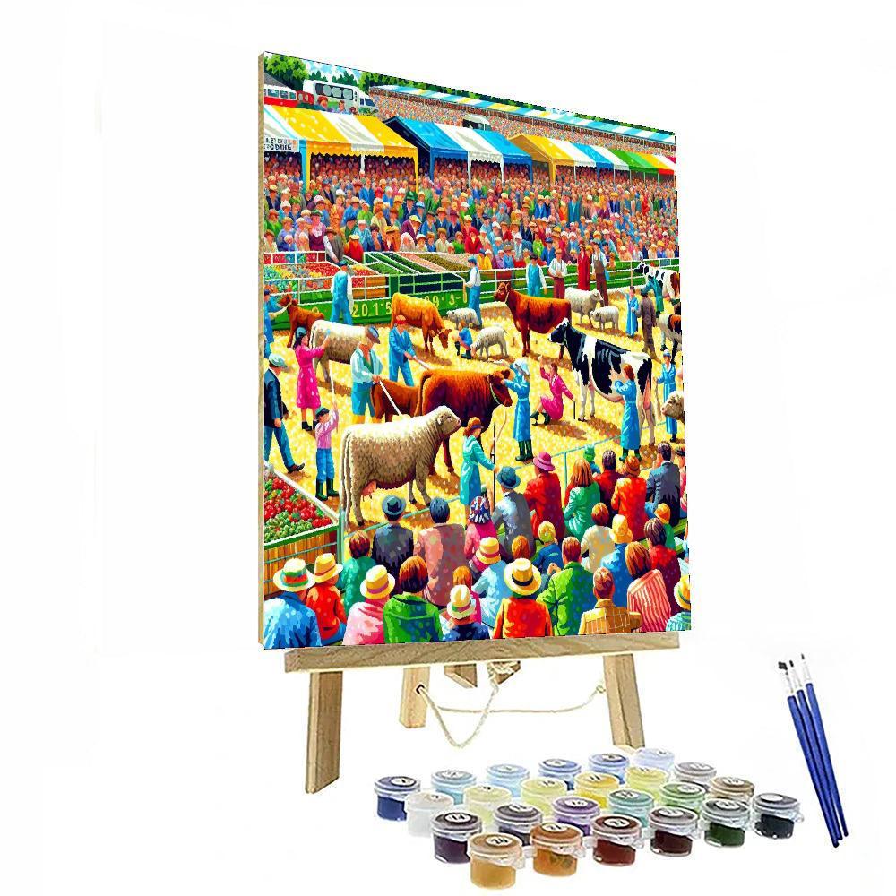 The Great Yorkshire Show - Uk Numbered Painting Kits
