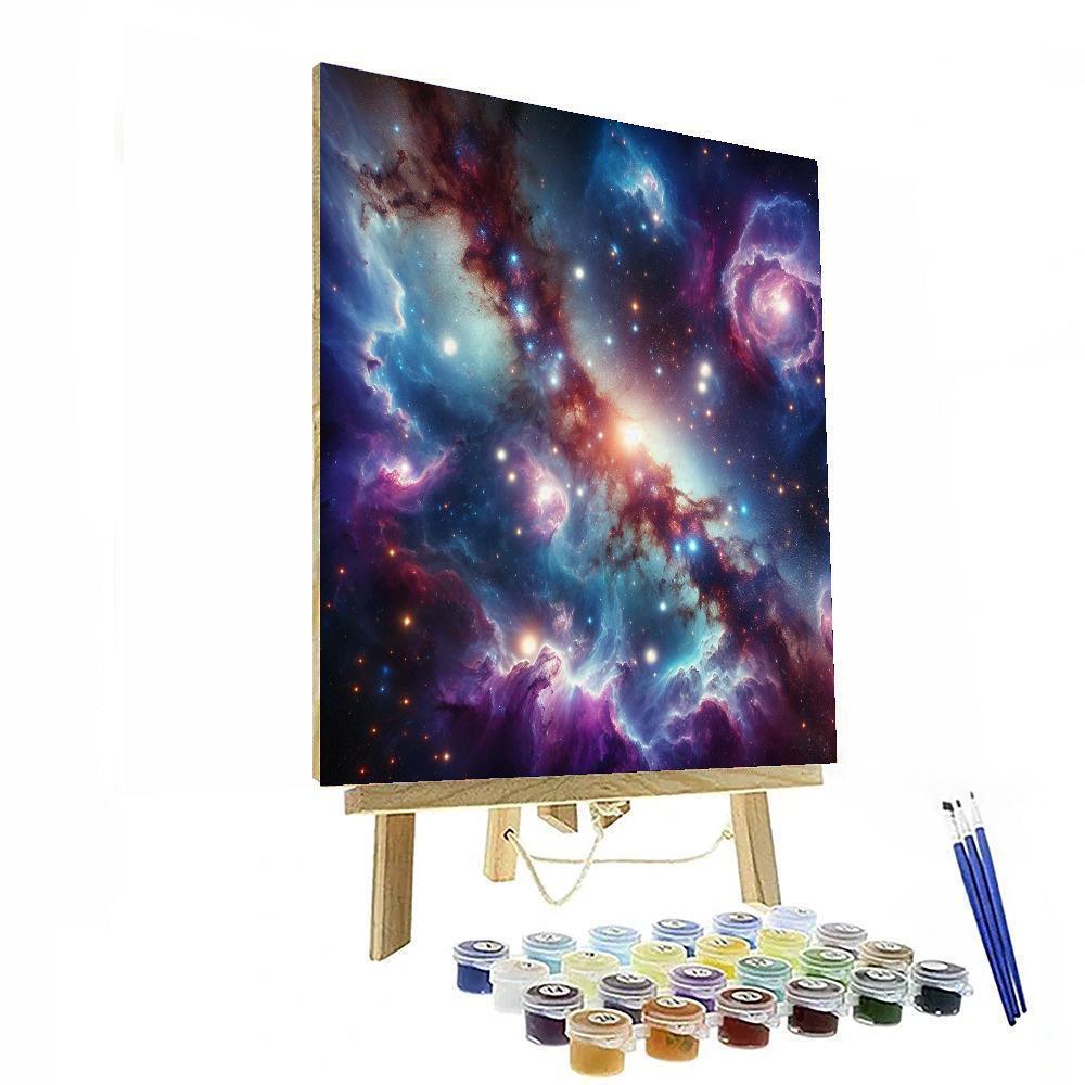 Galactic Frontier Paint By Numbers